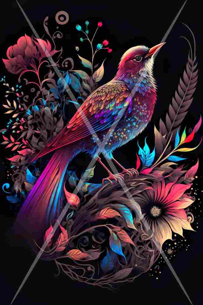 fantasy-pink-bird-on-flowers-luksusowa-tapeta-drukuje-plakat-ai-ilustracji.jpg