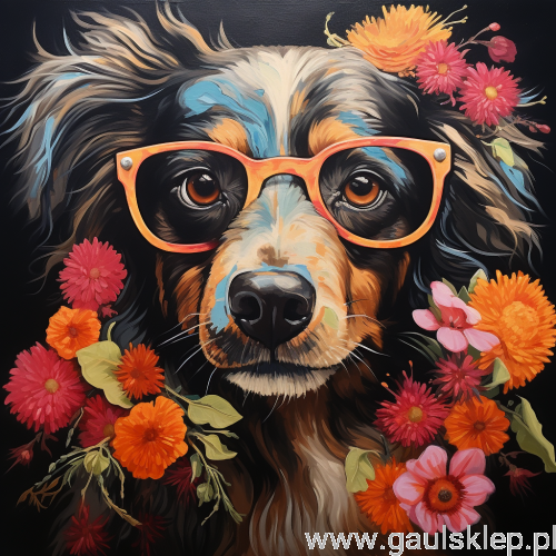 ggaul_dog_with_glasses_and_flowers_around_cartoom_relistic_8c8a28c0-df2e-4455-8135-1d3c2d2941c6.png