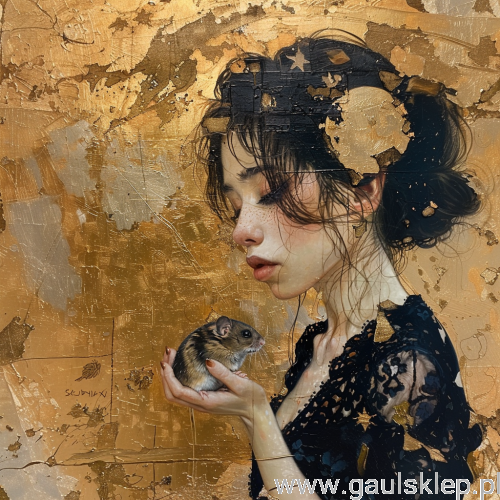 ggaul_woman_and_hamster_painting_with_gold_leaf_details_c03798f2-bd19-4fd6-addc-b21b10241800_0.png