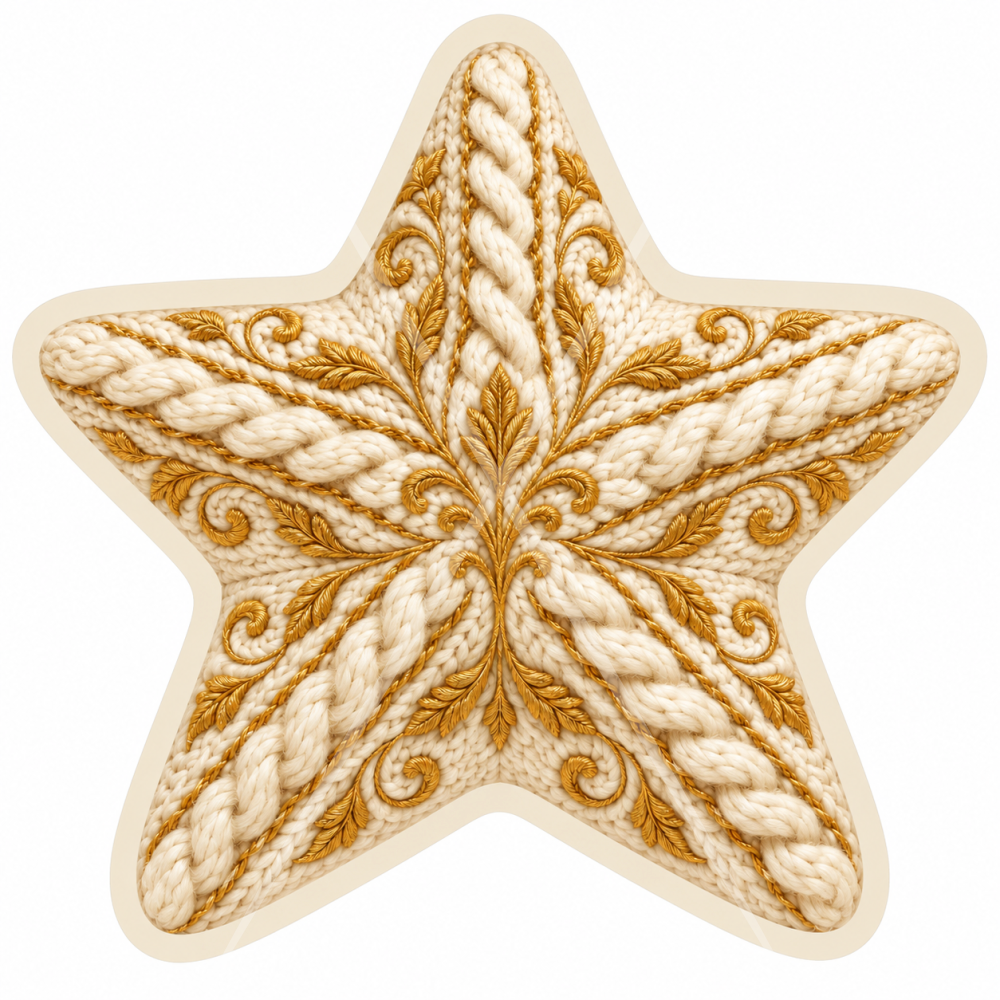 Panel do szycia_ kremowo-złota gwiazda.png
